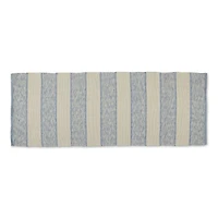 DII® Variegated Stripe Recycled Yarn Floor Runner