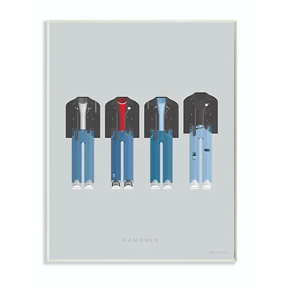 Stupell Industries Ramones Wooden Wall Plaque