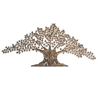 Brown Iron Traditional Wall Decor, 41" x 0" x 93"