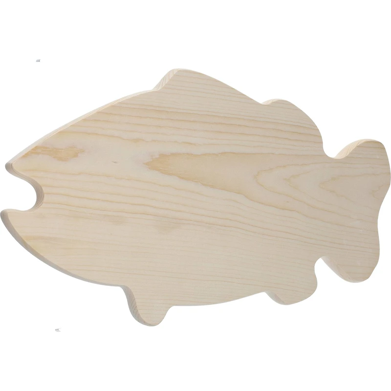 Good Wood by Leisure Arts 14" Pine Fish Board