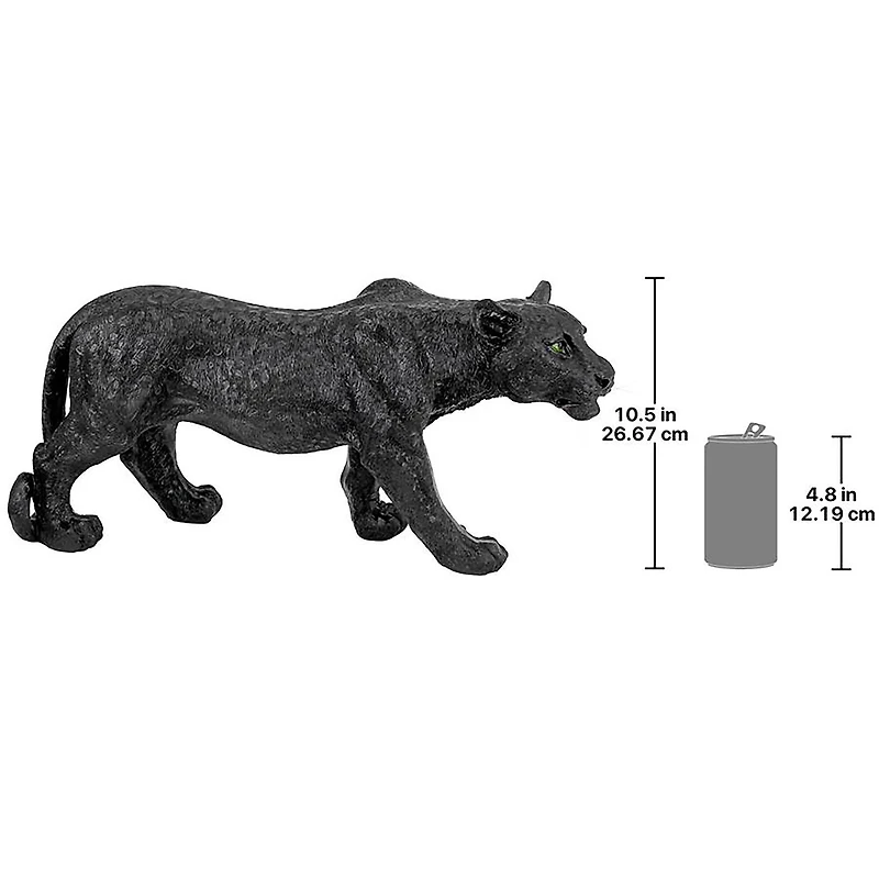 Design Toscano 22" Shadowed Predator Black Panther Statue