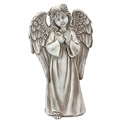 Design Toscano 20" Divine Messenger Memorial Garden Angel Statue