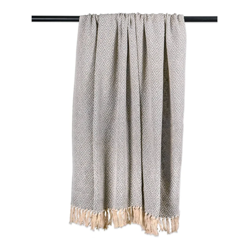DII® Gray Diamond Throw