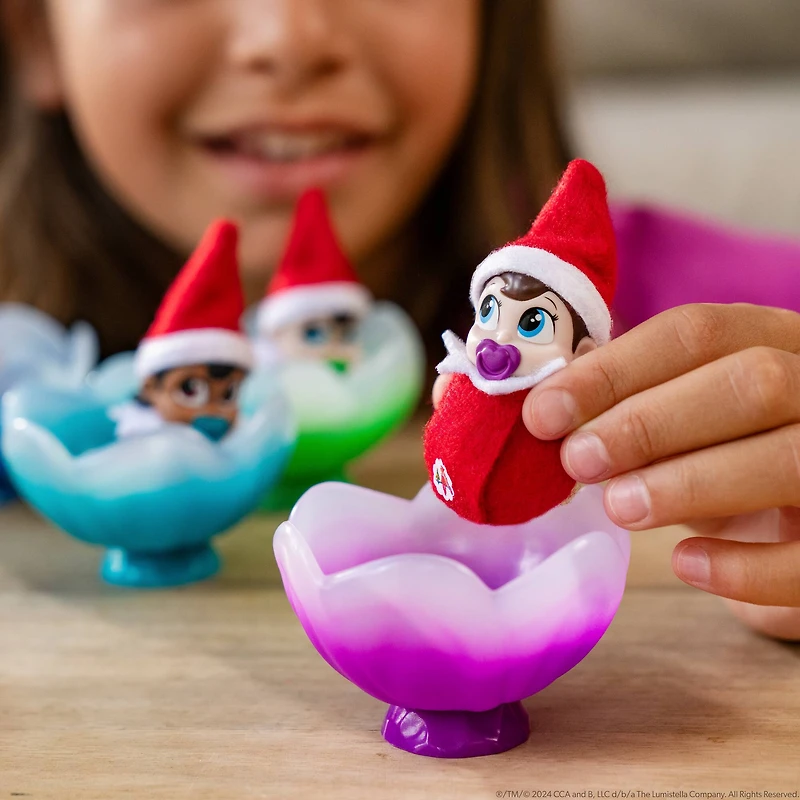 The Elf on the Shelf® Frost Pips™ Mini Blooms Eyed Girl Elf Baby