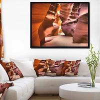 Designart - Bright Antelope Canyon