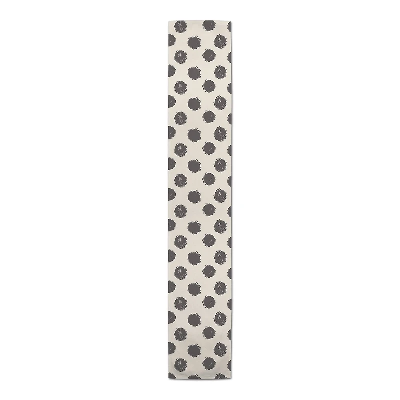 90" Polka Dots Cotton Twill Runner