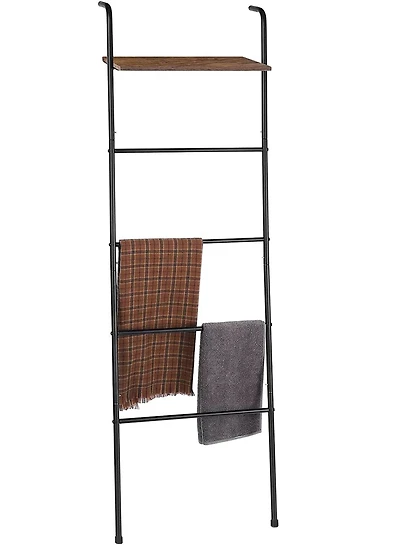 NEX™ 5-Tier Ladder Towel & Blanket Holder Rack
