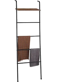NEX™ 5-Tier Ladder Towel & Blanket Holder Rack