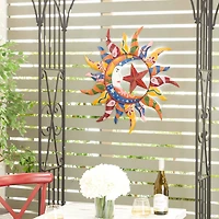 Multi Metal Eclectic Wall Decor, 36" x 36" x 2"