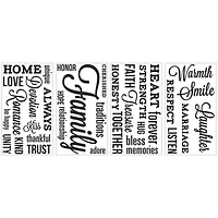 RoomMates Family Quote Peel & Stick Wall Decals