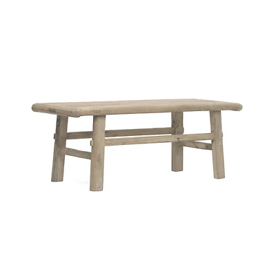 Hello Honey® 4ft. Natural Reclaimed Elm Wood Coffee Table