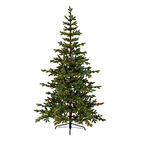 7.5ft. Pre-Lit Dancer Pine Artificial Christmas Tree, Clear Lights