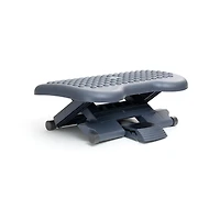 Mind Reader 18" Black Ergonomic Pressure Relief Foot Rest