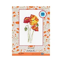 RTO Silk Poppies Cross Stitch Kit