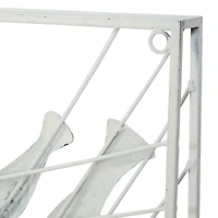 Blue Metal Coastal Wall Decor 24" x 40" x 2"