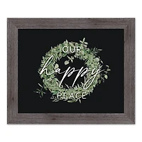 Framed Western Our Happy Place Print