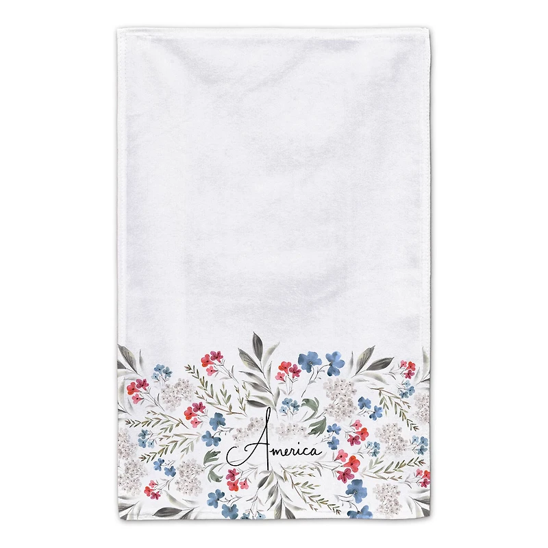 Floral America Tea Towel Set