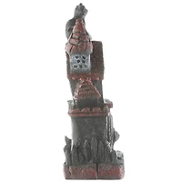 7" Black Cats Haunted House with LED Light