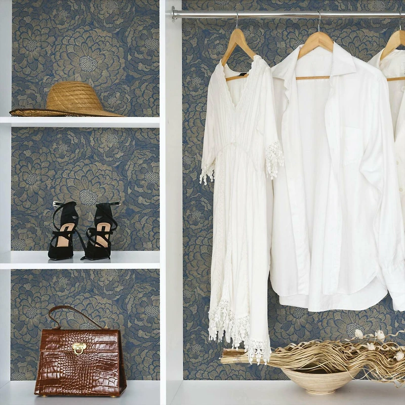 RoomMates Zen Dahlia Peel & Stick Wallpaper