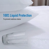 Home Details Deluxe Mattress Protector with Full Zippered Encasement, Twin