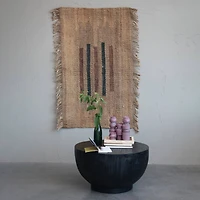 Hello Honey® Bohemian Woven Jute & Leather Wall Hanging