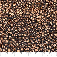 Feldman Coffee Bean Cotton Fabric