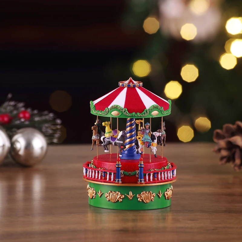 Carousel Mini Carnival Music Box