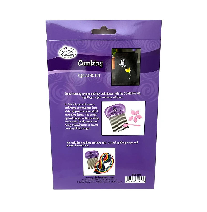 Quilled Creations™ Combing Technique Quilling Kit