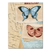 Butterfly Collage 12" x 16" Canvas Wall Art