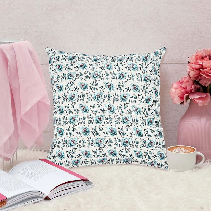 Hello Honey® Paisley Print Cotton Square Pillow Cover