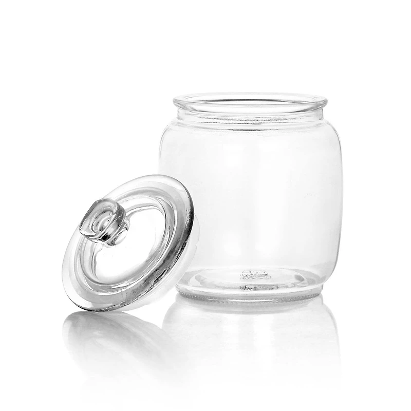 Martha Stewart Clear Glass Canister Set