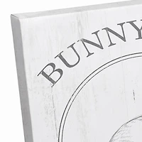 Bunny Feed Hippity Hop Grain Co. Canvas Wall Art