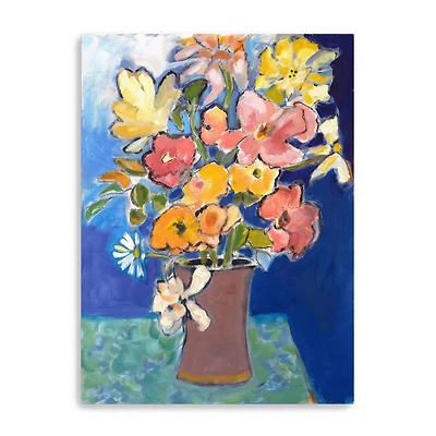 Table Blooms Canvas Giclee