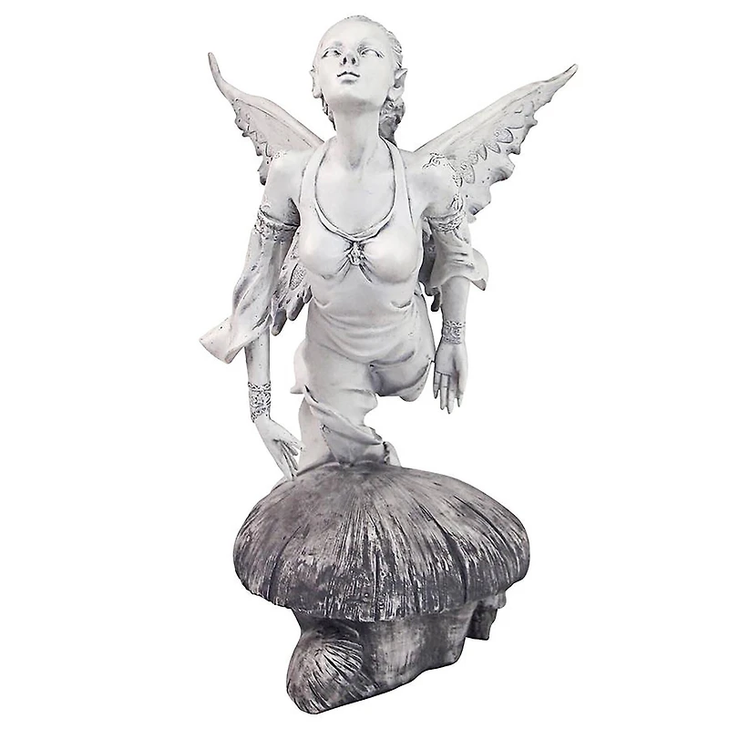 Design Toscano 11" Enchanted Flight of the Garden Fairy Statue