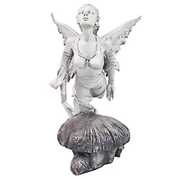 Design Toscano 11" Enchanted Flight of the Garden Fairy Statue
