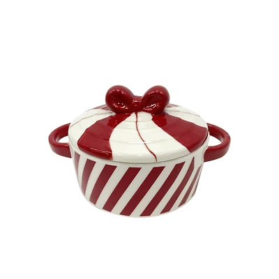 Mini Stripes Ceramic Cocotte by Makery™
