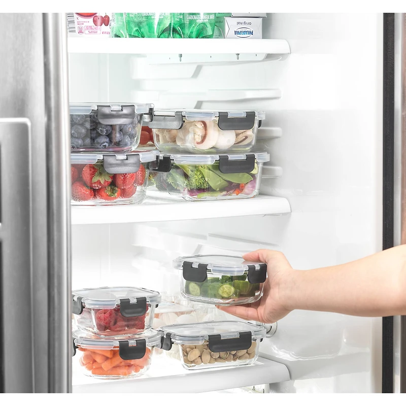 JoyJolt® Glass Storage Containers Set