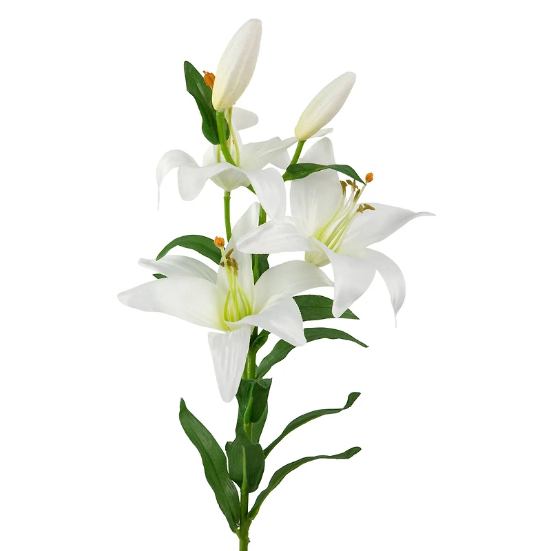 White Easter Lily Floral Spray