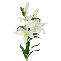 White Easter Lily Floral Spray