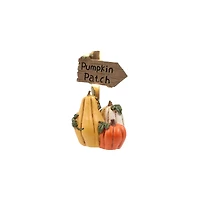 Mini LED Pumpkin Patch Sign Decoration by Ashland®