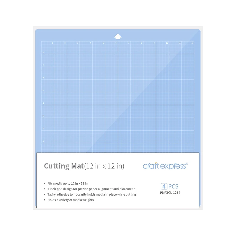 Craft Express 12" x 12" Square Cutting Mats, 4ct.