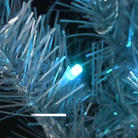 9ft. Pre-Lit Crystal Silver Metallic Garland