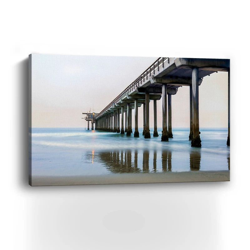 Scripps Sunset Canvas Giclee