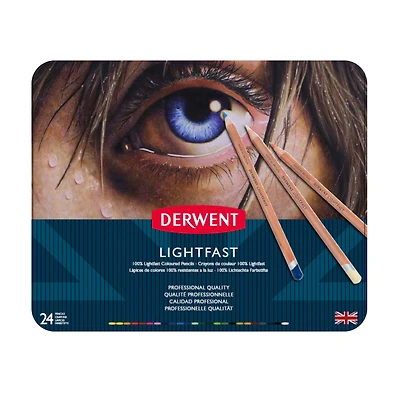 Derwent Lightfast Pencil Color Tin Set