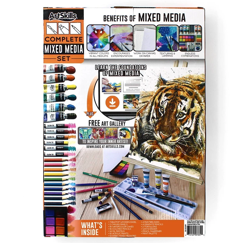ArtSkills® 75 Piece Complete Mixed Media Set