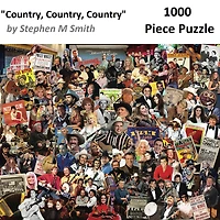 Hart Puzzles Country, Country, Country by Steve Smith 1,000 Piece Jigsaw Puzzle
