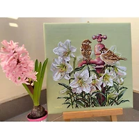 Merejka Among the Lilies Counted Cross Stitch Kit