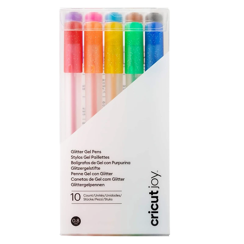 Cricut Joy™ Glitter Gel Pens, Rainbow
