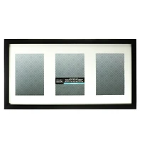 12 Pack: Black 3-Opening 5" x 7" Collage Frame with Mat, Aspect by Studio Décor®