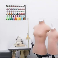 NEX™ Black 54-Spool Metal Thread Rack